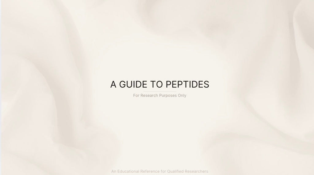 A Guide to Peptides