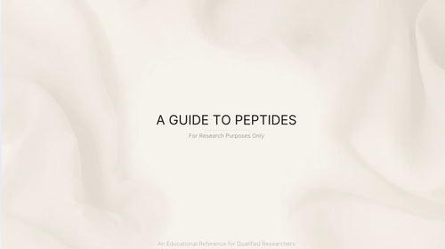 A Guide to Peptides